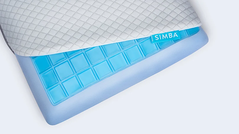 une image de l'oreiller de simba avec du gel