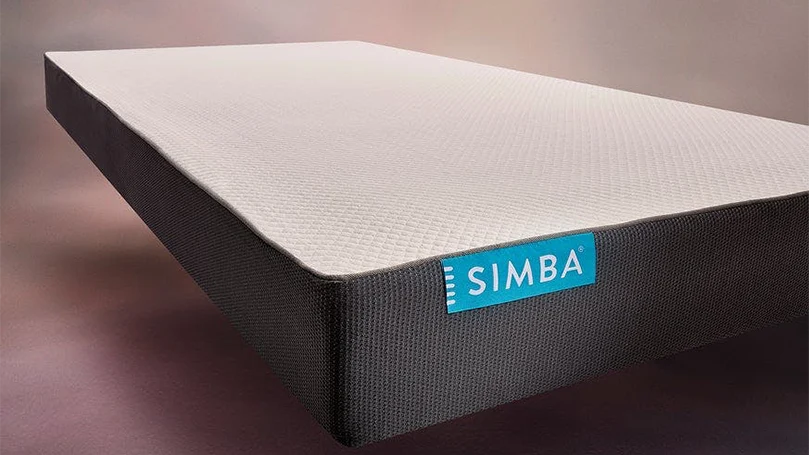 Une image du matelas de lit superposé Simba Hybrid.