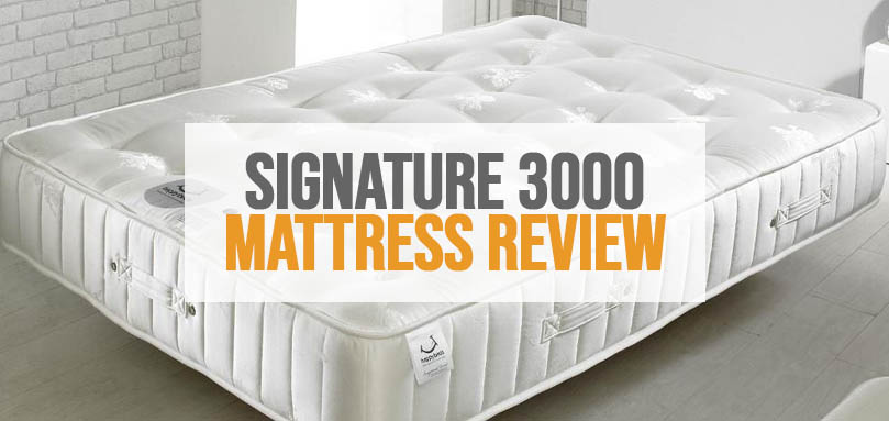 Image en vedette pour Signature 3000 Mattress Review