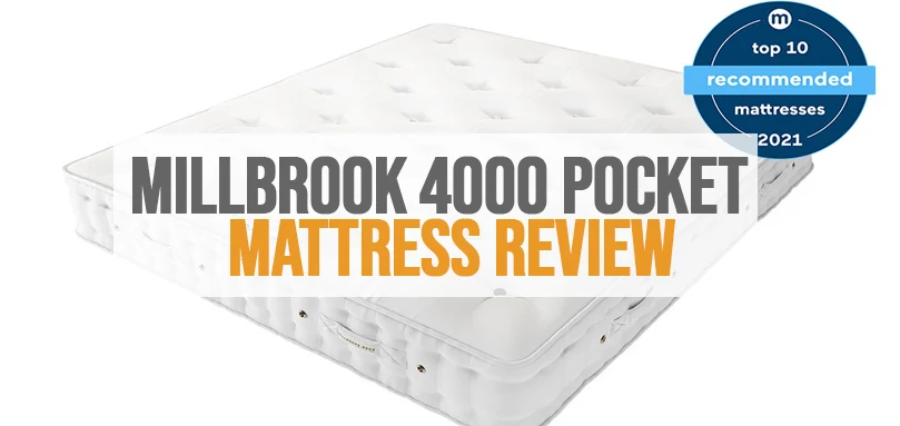 une image de Millbrook Wool Luxury 4000 pocket mattress review