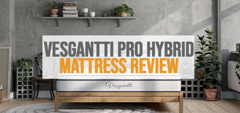 une image de vesgantti pro hybrid mattress review