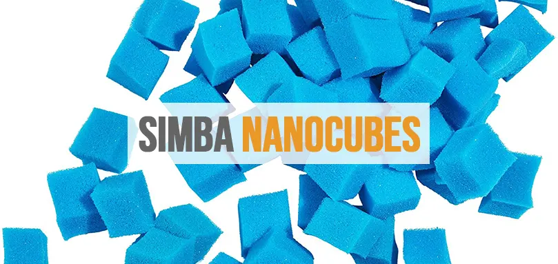 Image des nanocubes de mousse cellulaire ouverte Simba.
