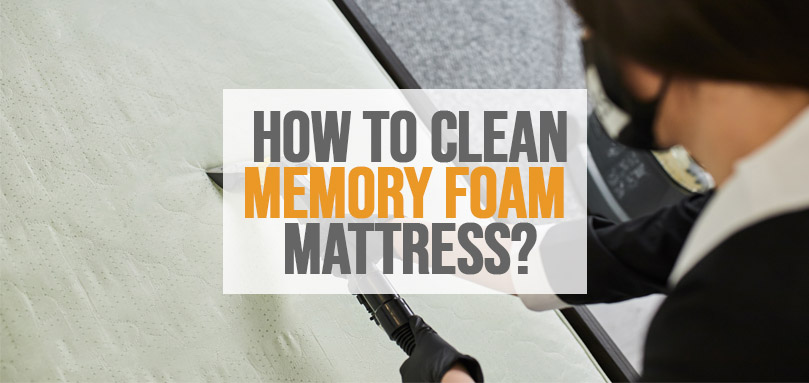 Image présentée de comment nettoyer un matelas en mousse à mémoire de forme.