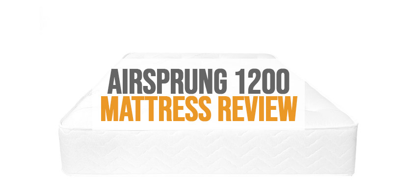 Image de présentation du matelas Airsprung 1200 Pocket.