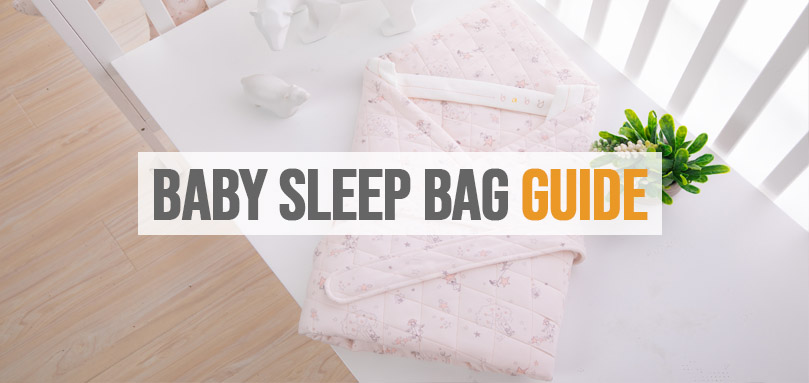 Image en vedette du guide des sacs de couchage pour bébés.
