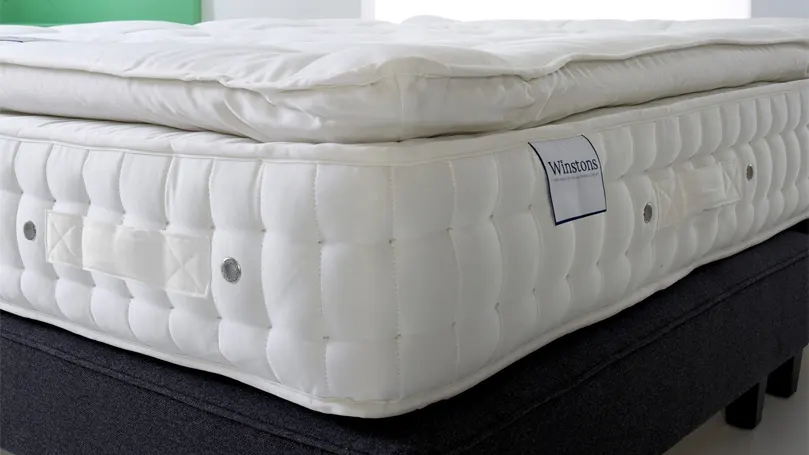 Une image du coin matelas Winston's Ultra Cotton 3500 Pillow Top.