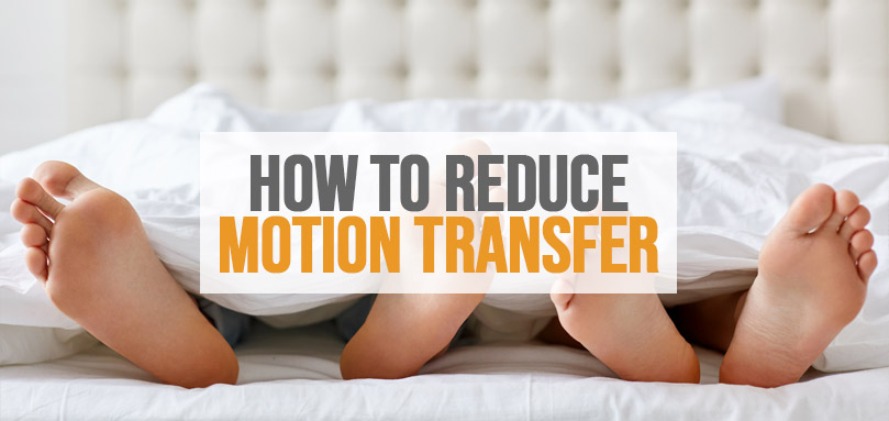 Image en vedette de la façon de réduire le transfert de mouvement dans le lit.