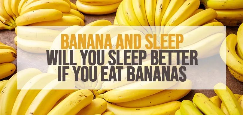 Une image de bananes et de sommeil.