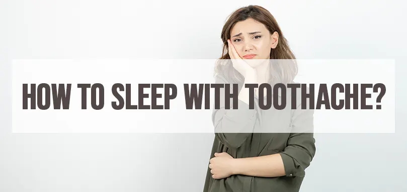 Image en vedette pour Comment dormir avec un mal de dents.