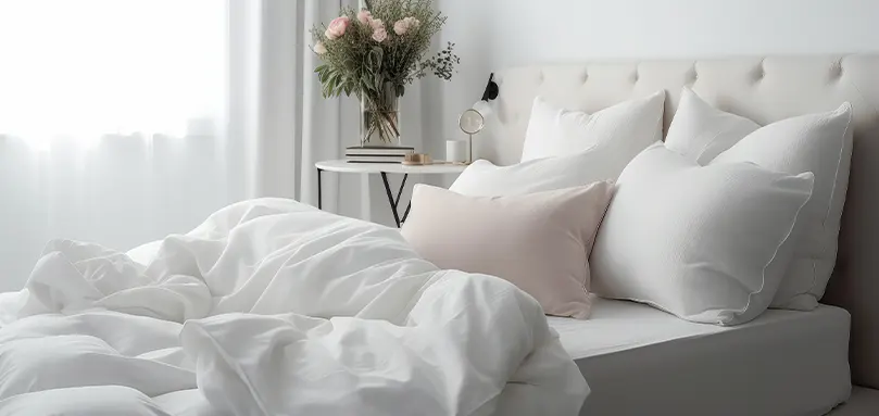 Image en vedette de Quel est le meilleur matériau pour les draps de lit ?