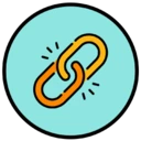 Une icône représentant des maillons de chaîne indiquant la durabilité