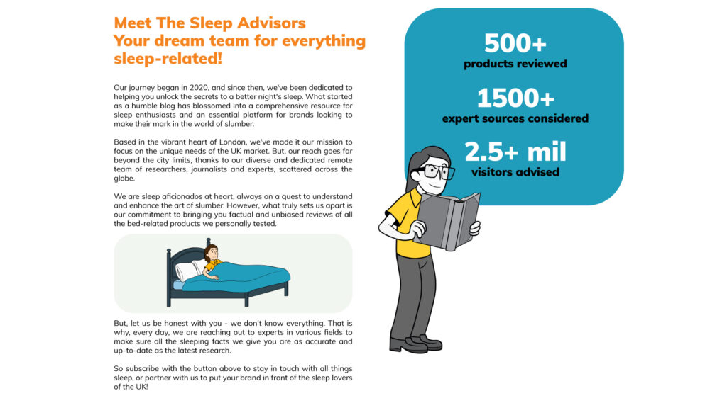 une infographie qui présente plus d'informations sur les Conseillers en sommeil